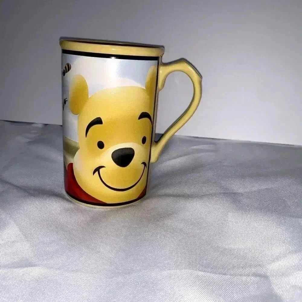 Disney Store Exclusive Winnie The Pooh Ceramic Coffee Mug Honey Of A Bear 16 Oz